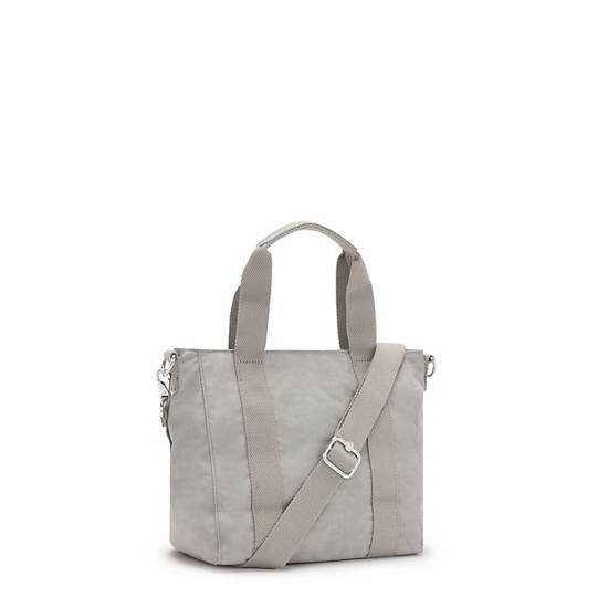 Bolso Tote Kipling Asseni Mini Grises | MX 1465GS